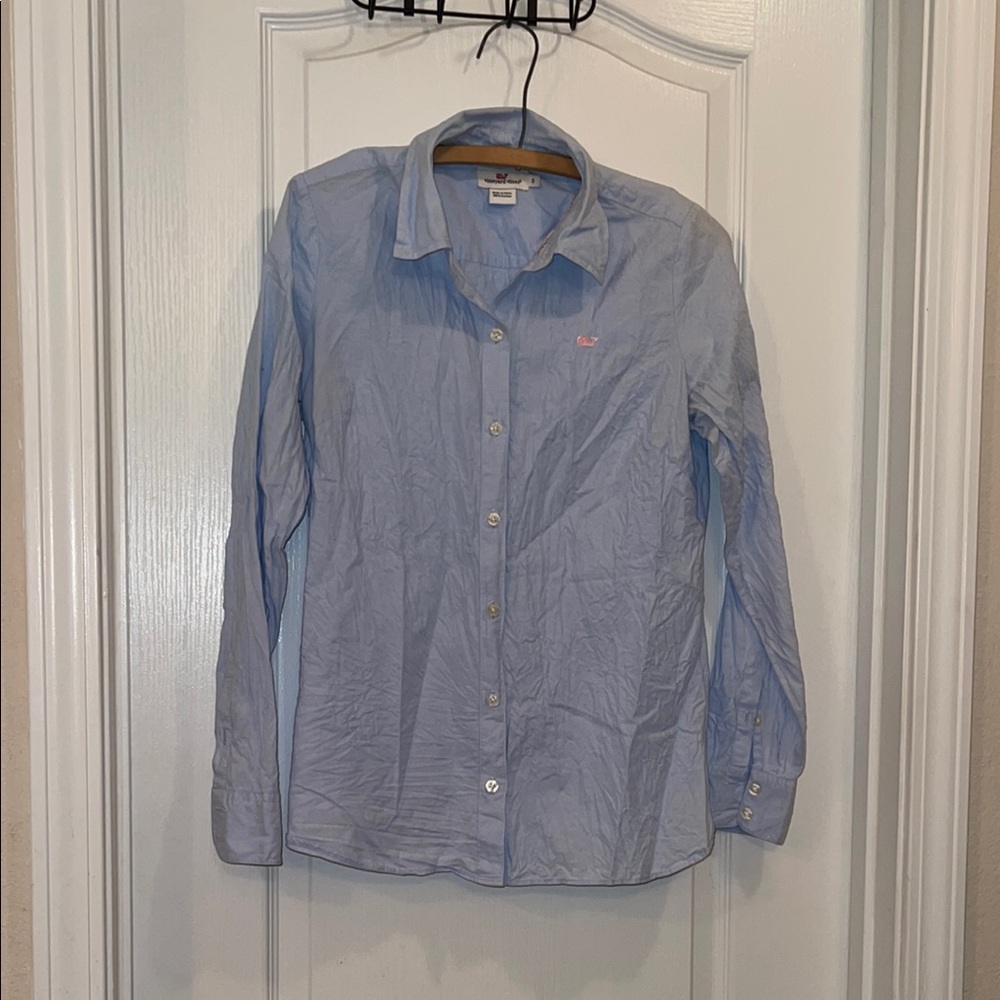 Light Blue Button-Up Shirt